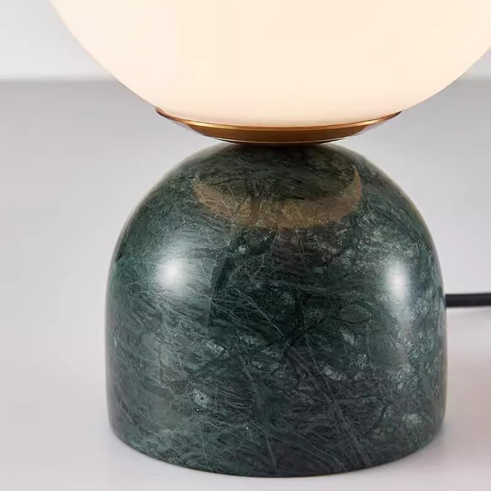 EMERALD GREEN MARBLE LAMP