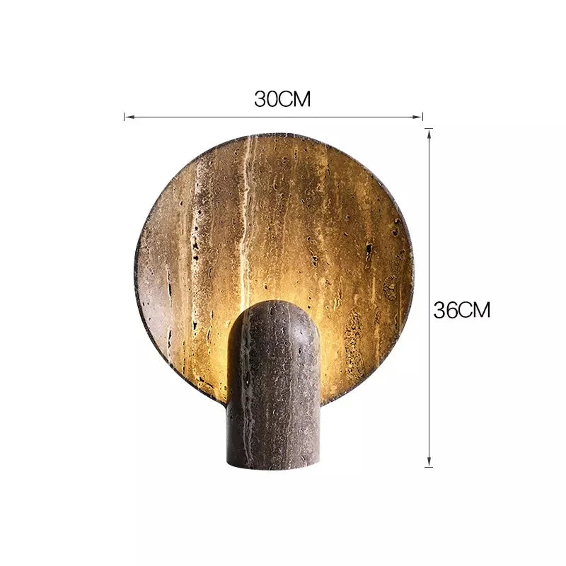 RESIN WOOD LIKE LAMP